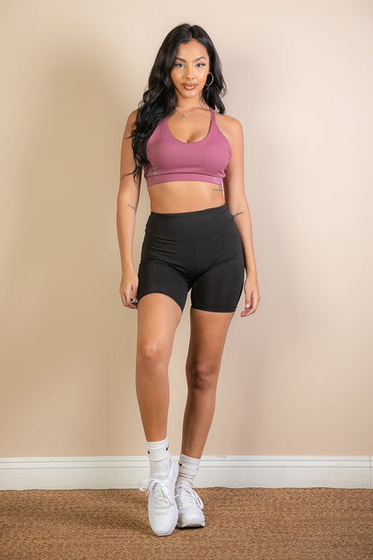 [$2/piece] Criss Cross Back Sports Bra
