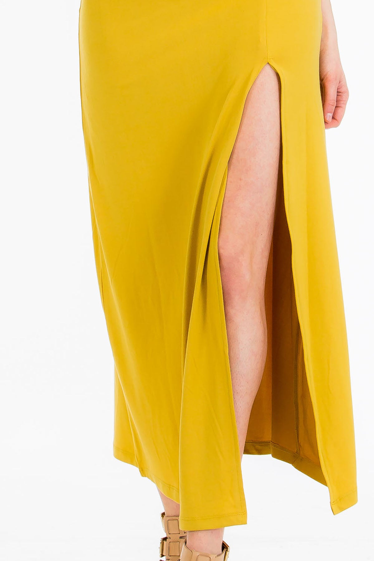 [$3/piece] Cami Thigh Split Maxi Dress