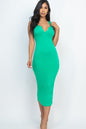 Split Neck Tank Midi Dress - Wholesale Capella Apparel