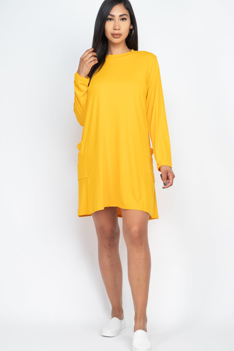 Cozy Side Pockets Dress - Capella Apparel