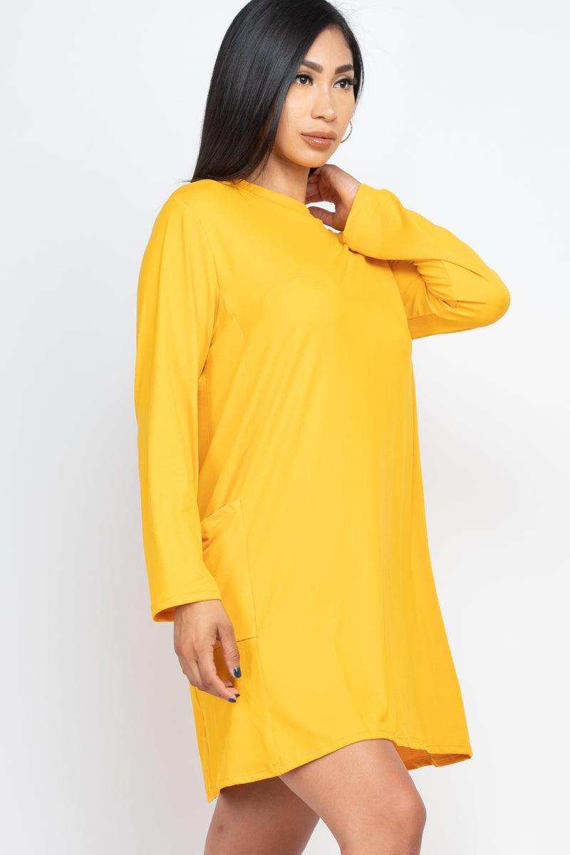 Cozy Side Pockets Dress - Capella Apparel