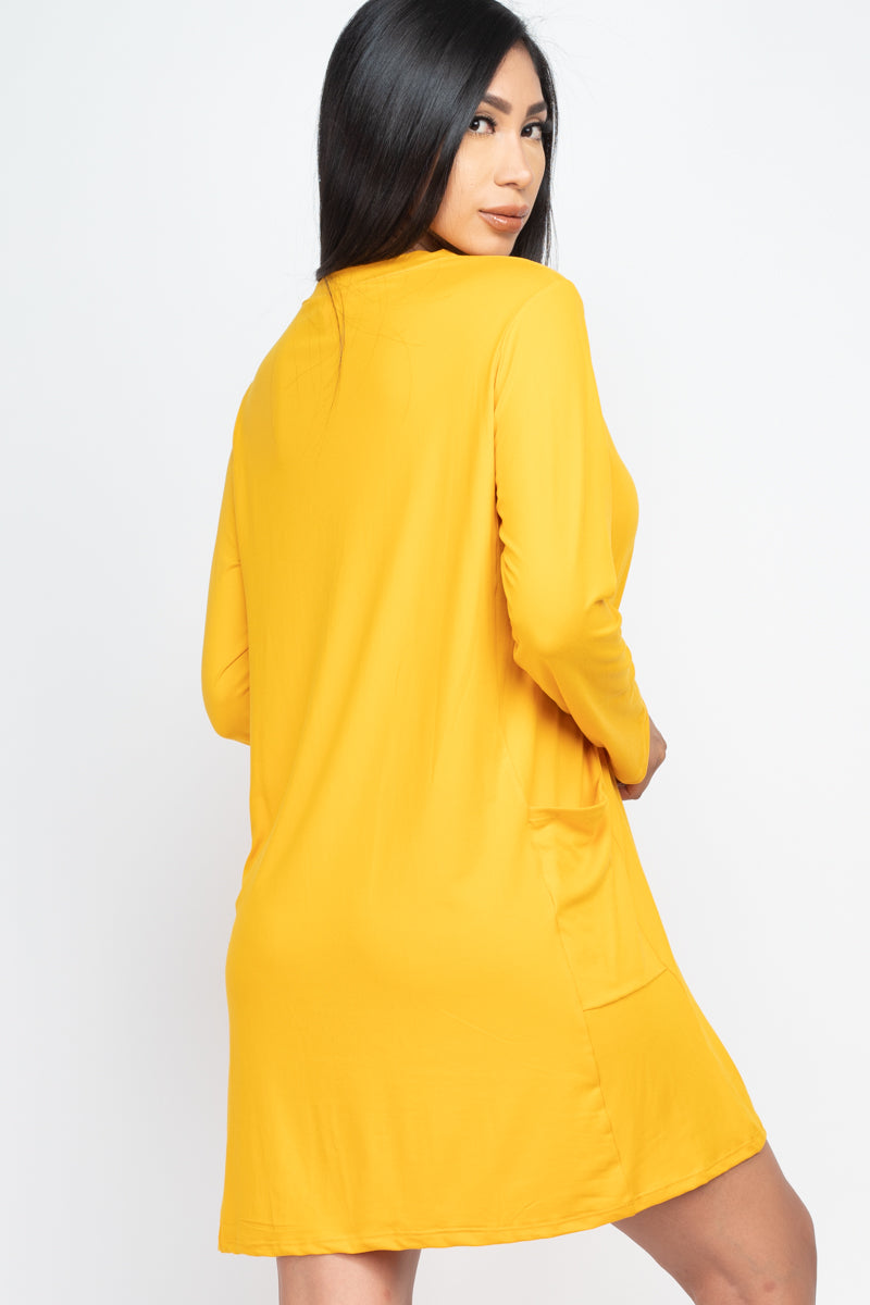 Cozy Side Pockets Dress - Capella Apparel