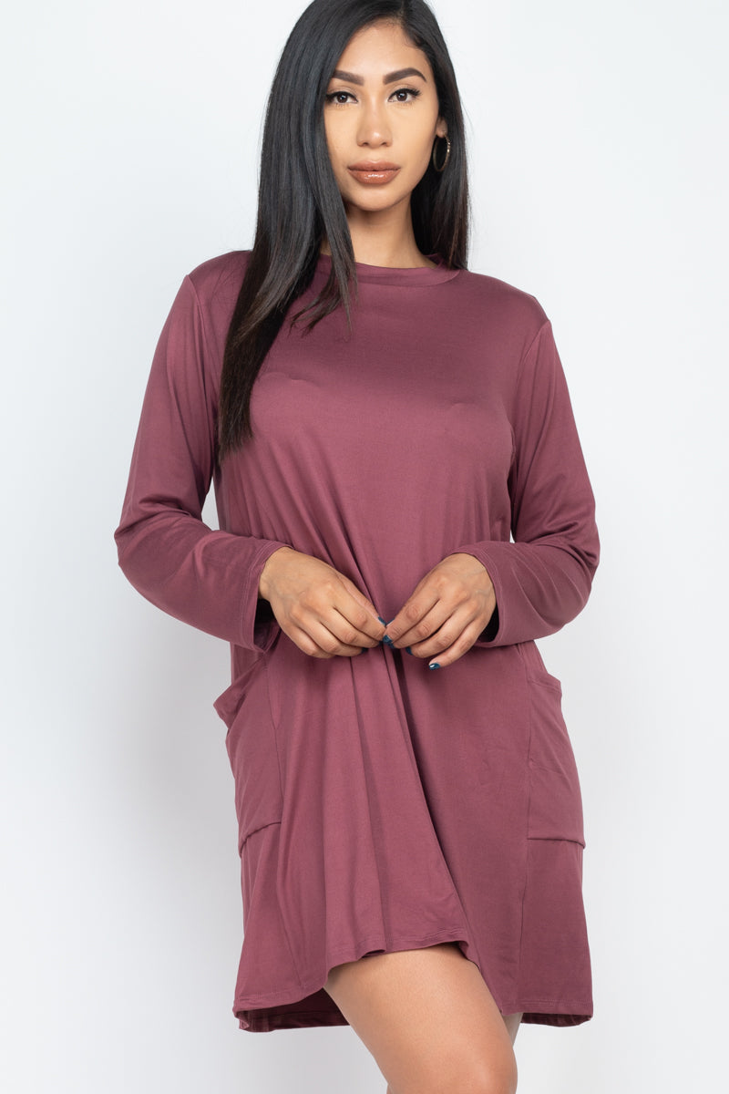 Cozy Side Pockets Dress - Capella Apparel