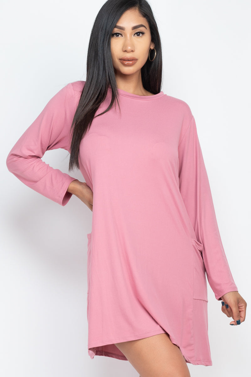 Cozy Side Pockets Dress - Capella Apparel