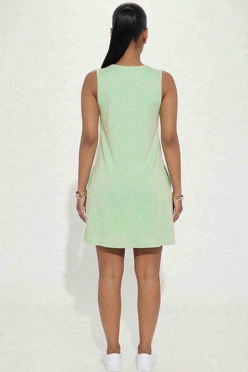 [$4/piece] Comfy Sleeveless Flare Mini Dress