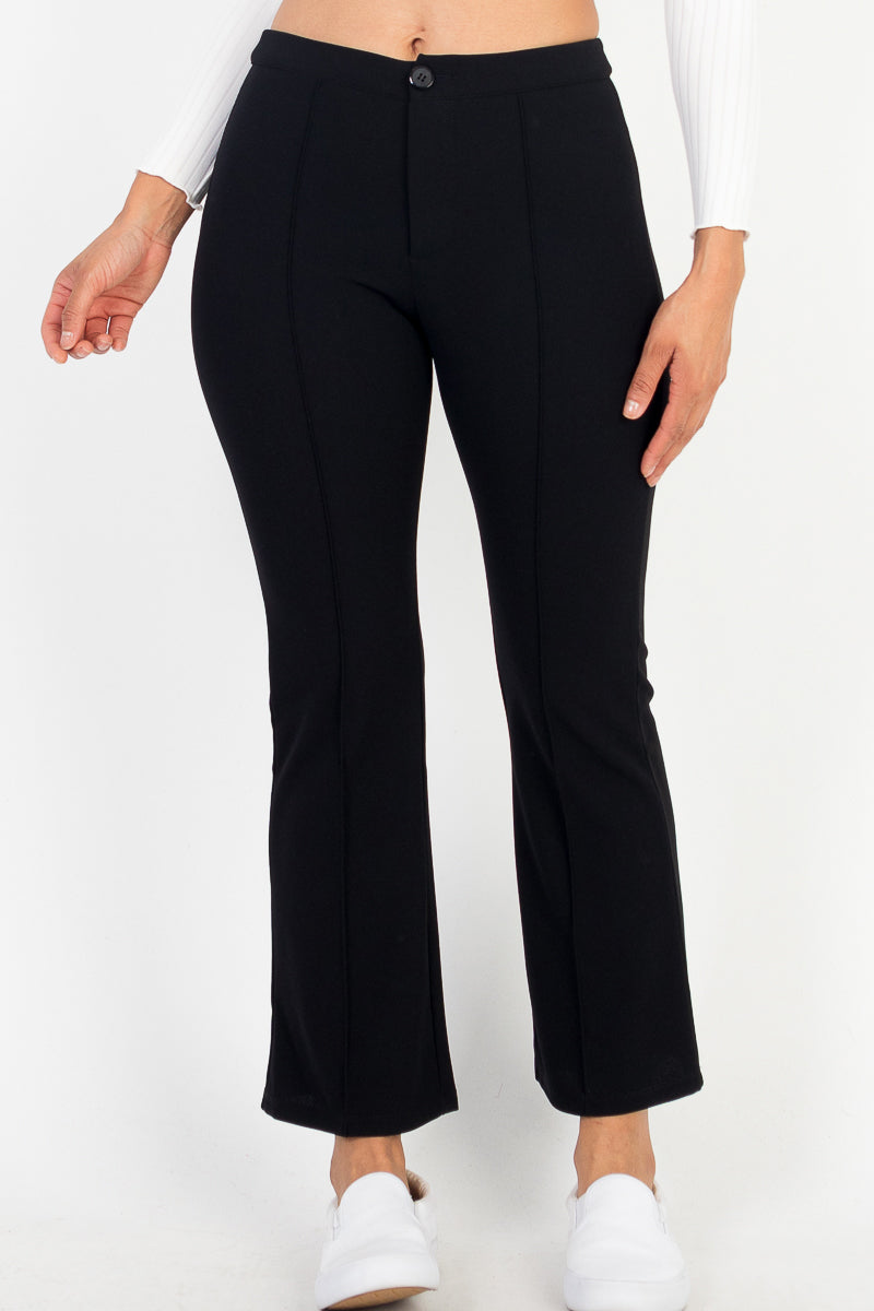 3/piece] High Waist Knit Flare Pants – Capella Outlet