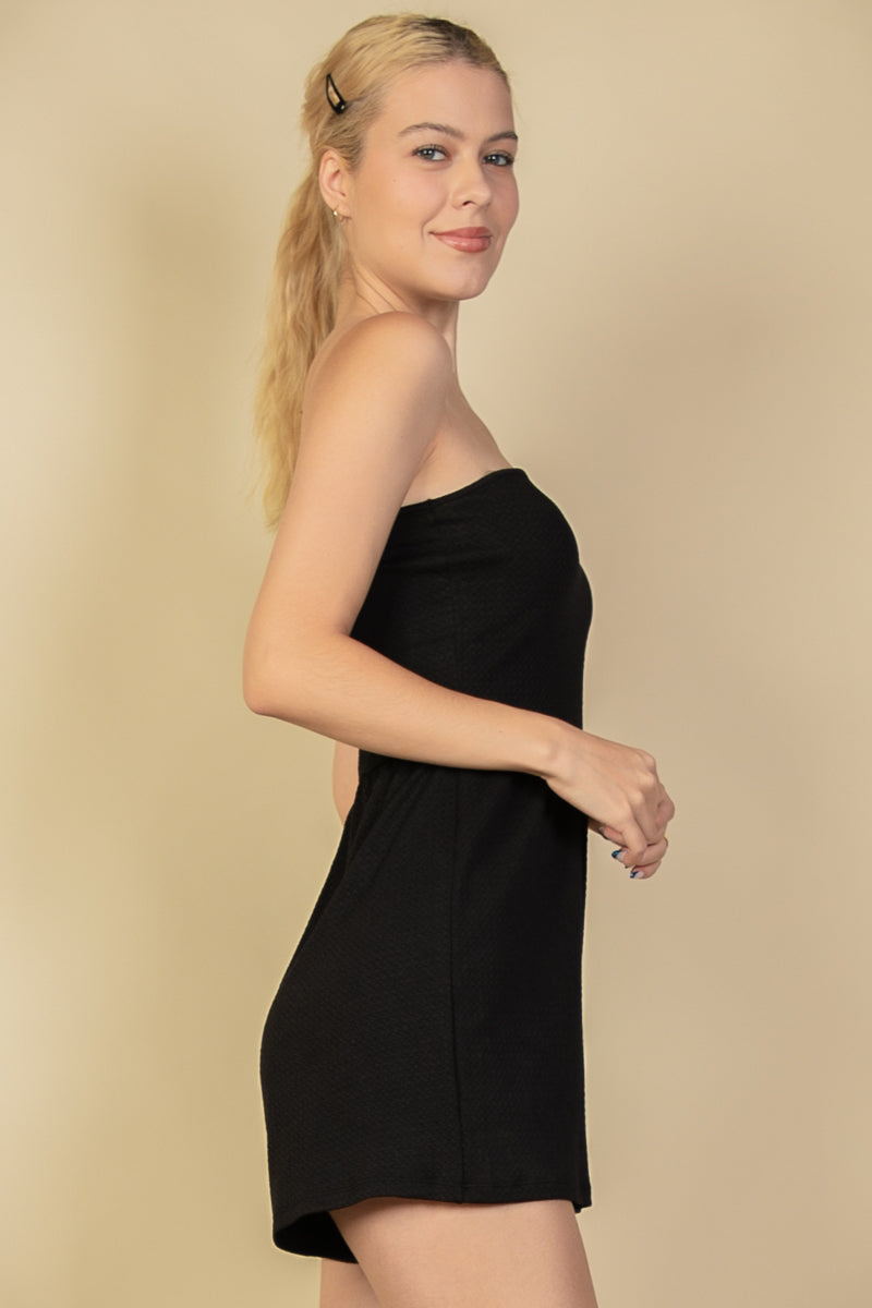 3/piece] One Shoulder Romper – Capella Outlet