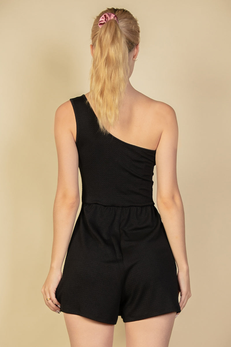 【HT】Ameri ONE SIDE SHOULDER ROMPERS Ameri ONE SIDE SHOULDER ROMPERS