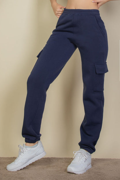 [$5/piece] Side Pocket Drawstring Waist Sweatpants