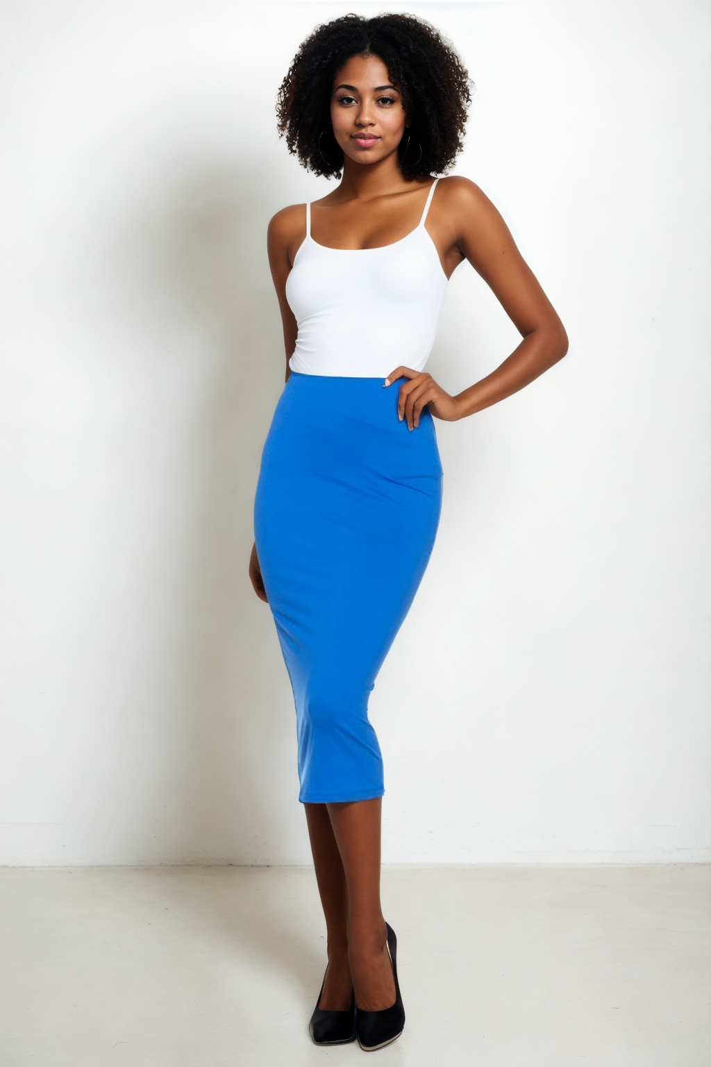 [$1/Piece] Basic Midi Skirt