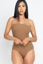 [$2/piece] Tube Top Ribbed Bodysuit