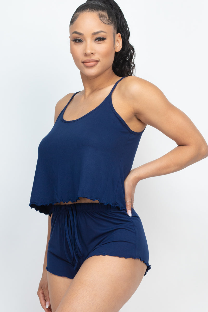 Cami top & shorts set - Wholesale Capella Apparel