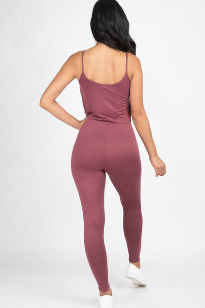 Cami Top & Leggings Set - Wholesale Capella Apparel