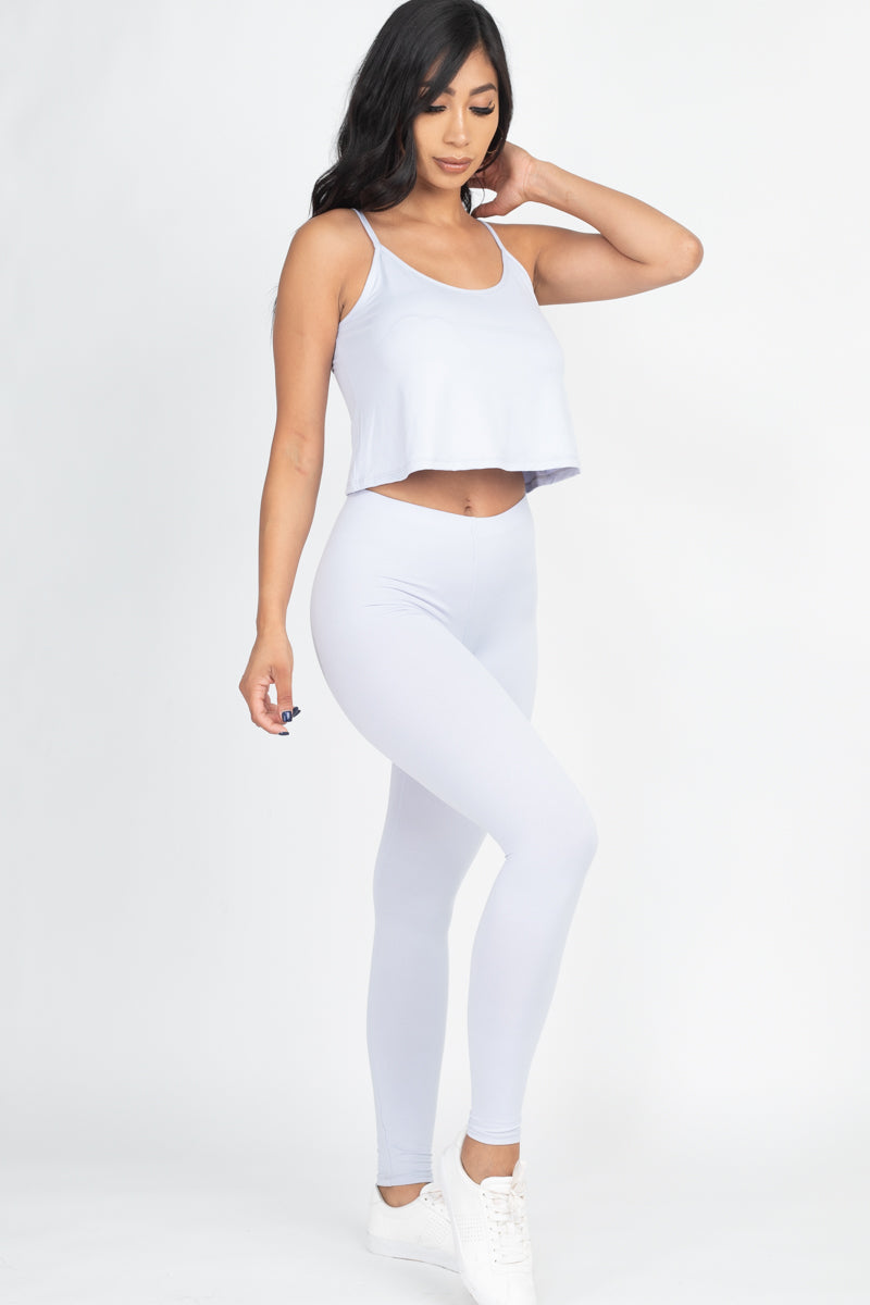 Cami Top & Leggings Set - Wholesale Capella Apparel