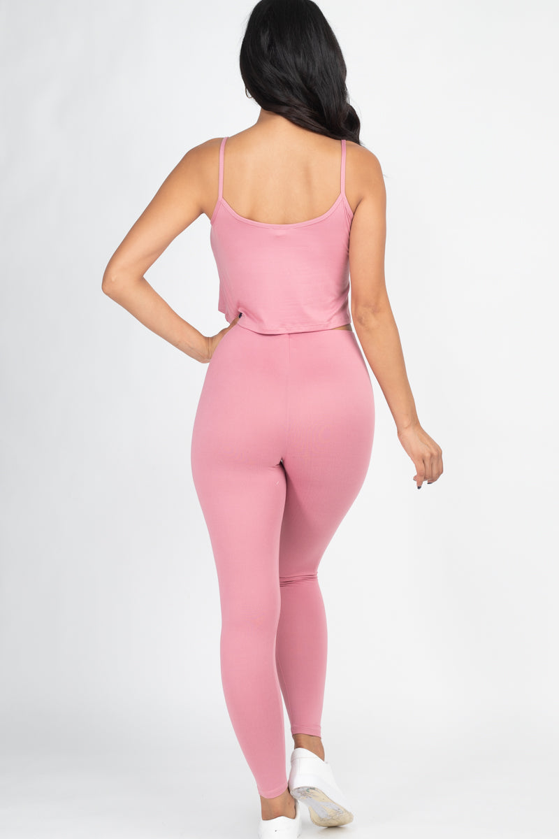 Cami Top & Leggings Set - Wholesale Capella Apparel