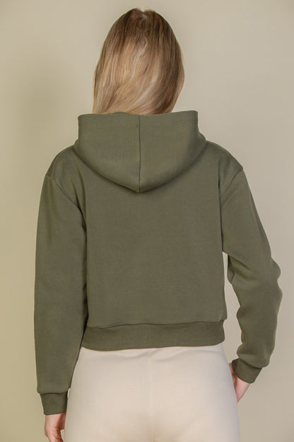 [$4/piece] Graphic Drop Shoulder Pull Over Hoodie