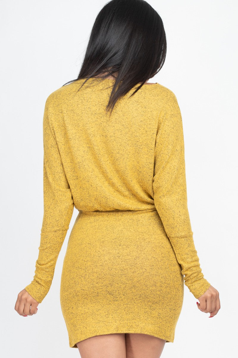 [$4/piece] Two-way Shoulder Mini Dress