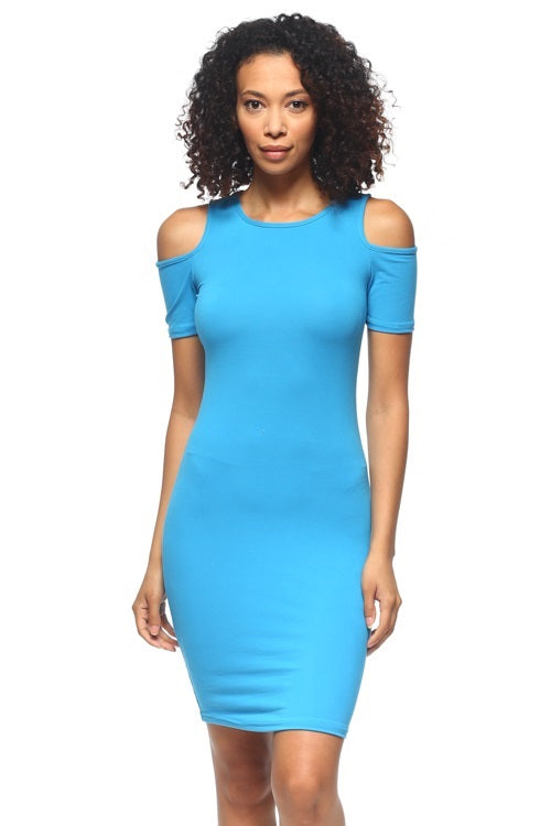 [$3/piece] Open Shoulder Bodycon Dress