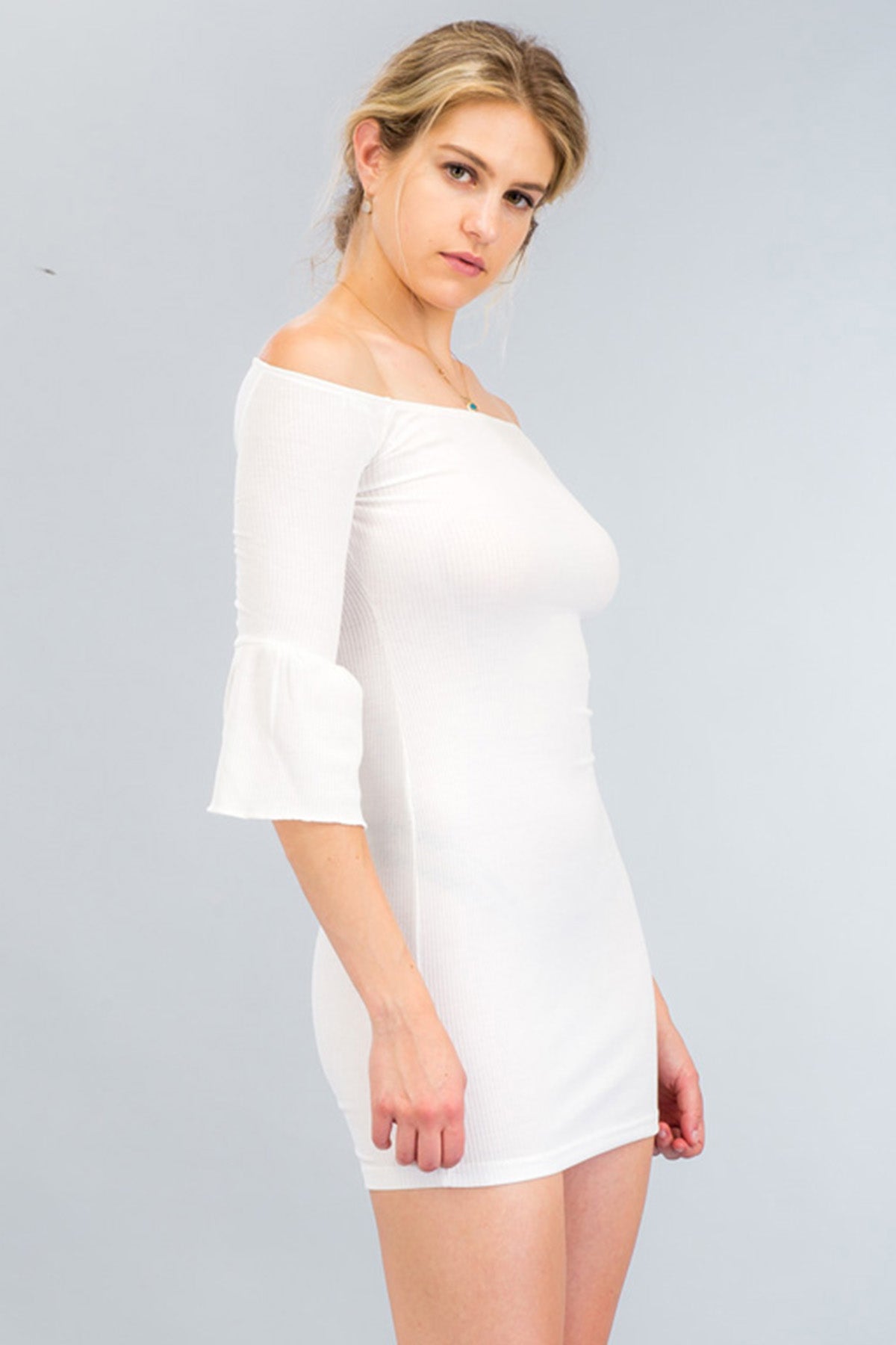 [$3/piece] Off Shoulder Mini Dress