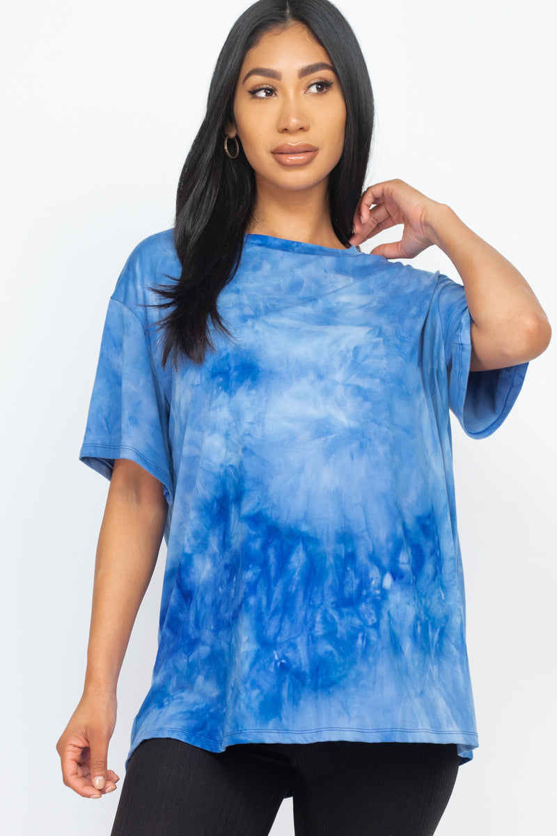 [$3/piece] Tie-Dye Basic Cozy Top