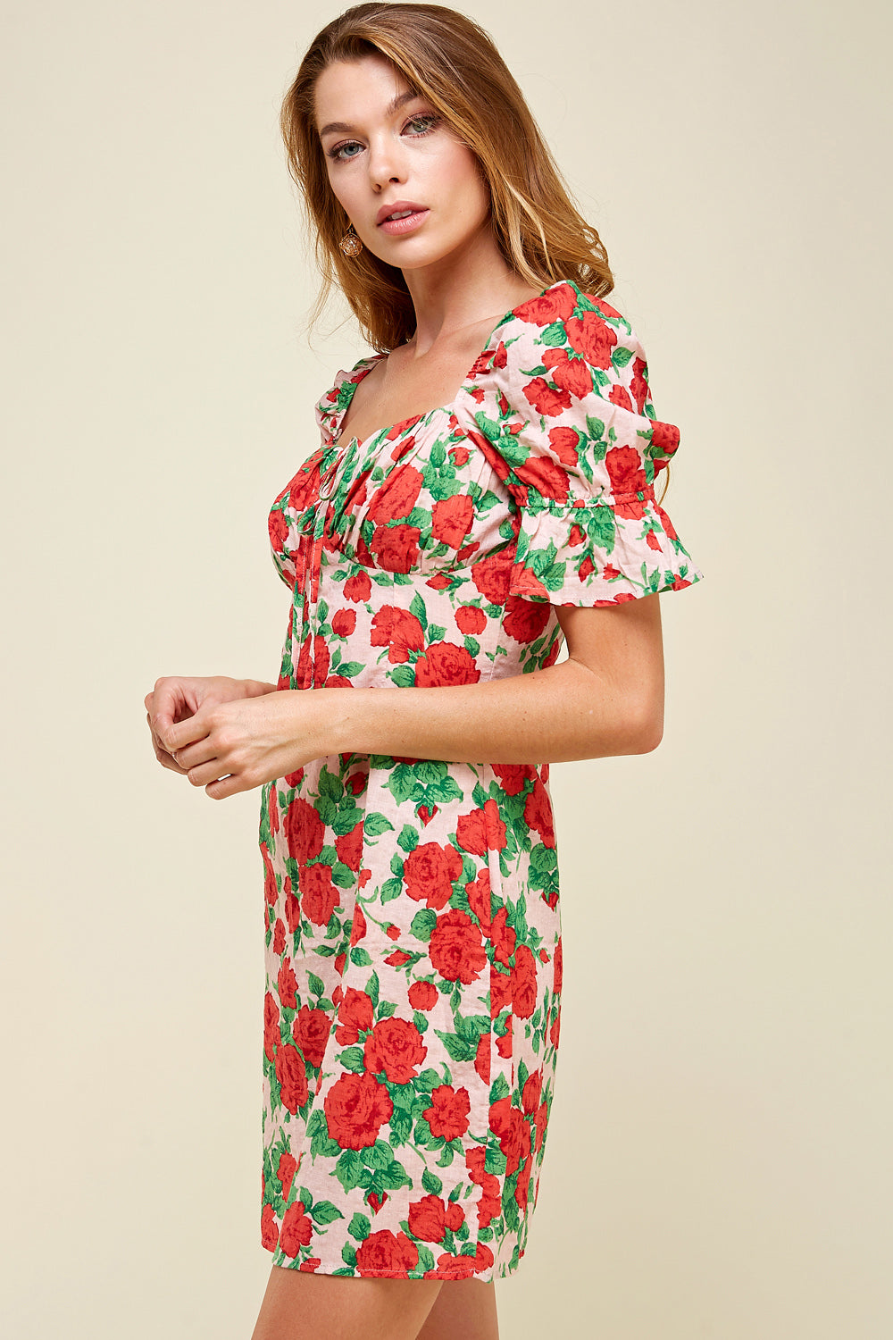 [$5/piece] Floral Sweet Heart Dress
