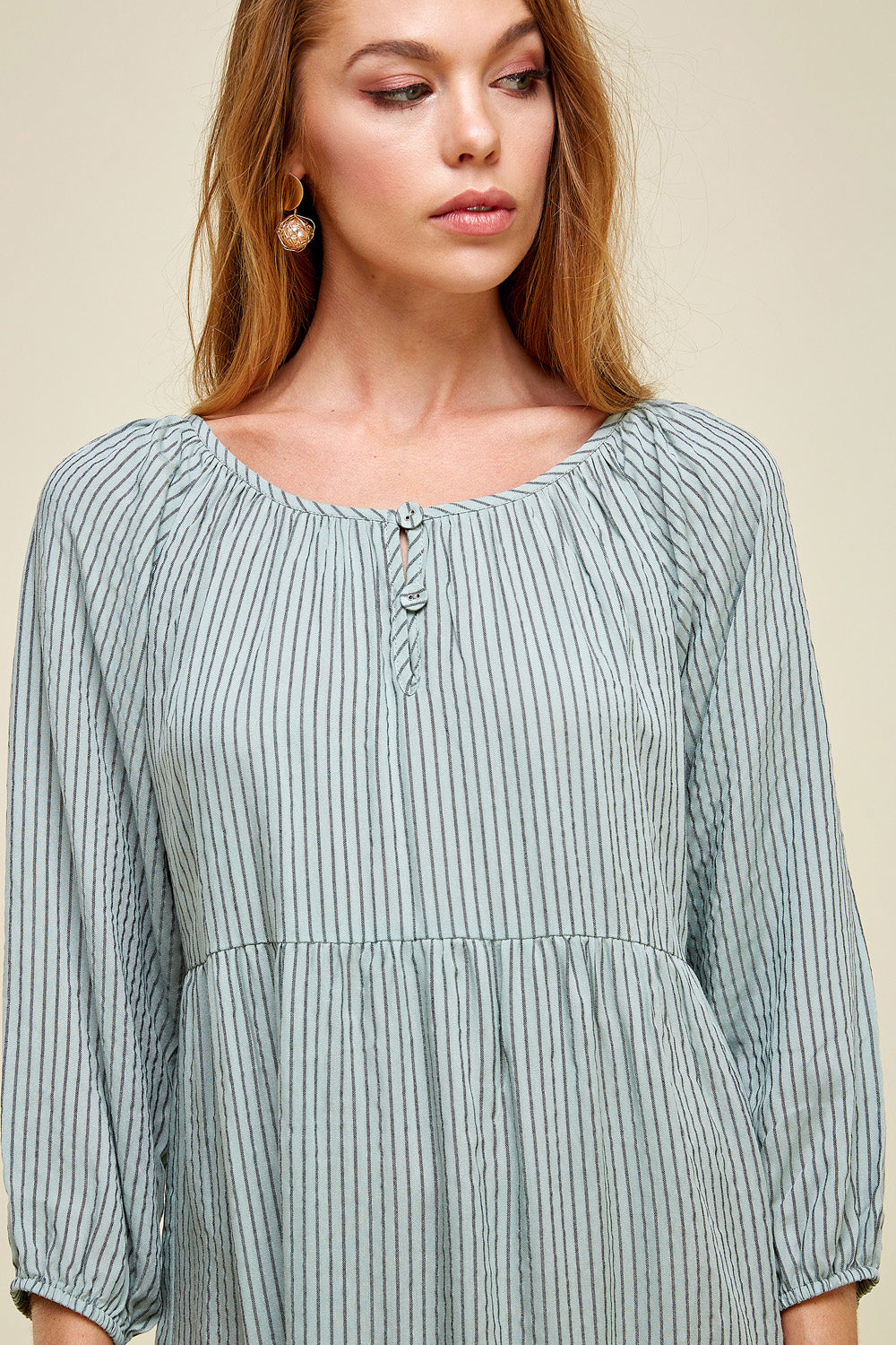[$5/piece] Pin Stripe Babydoll Dress